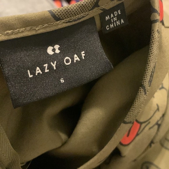 Lazy Oaf Good Boy Jumpsuit green size 6 NWOT - Picture 7 of 15